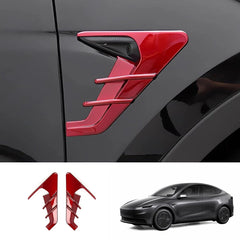 ABS Turn Signal & Camera Covers with Air Blades for 2026 New Tesla Model Y Standard - T-Launch