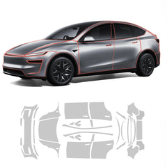 Matte TPU Full Car Paint Protection Film (PPF) for Tesla Model YL 6-Seater 2026+
