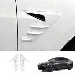 ABS Turn Signal & Camera Covers with Air Blades for 2026 New Tesla Model Y Standard - T-Launch