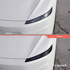 TPU Headlight Protection Film for Tesla Model Y Standard 2025+ - T-Launch