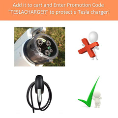 US / EUR Vakiolatauskaapelin pidike Tesla Model S/X/3/Y