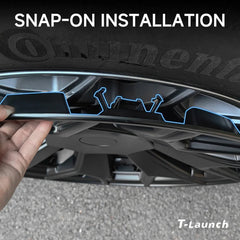 أغطية عجلات بتصميم مطابق للمواصفات الأصلية لعام 2026 Tesla Model عجلات YL Machina 2.0 مقاس 19 بوصة (مجموعة من 4 عجلات)