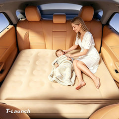 Inflatable Second Row Camping Air Mattress for Tesla Model Y L 2026+ - T-Launch