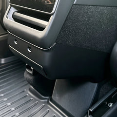 Rear Center Console Air Vent Cover & Lower Kick Panel Protector for Tesla Model YL 2026+