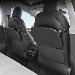 Rear Seat Kick Mat with Tray Table for Tesla Model Y Juniper 2025+