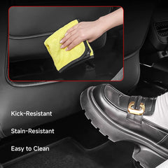 Rear Seat Kick Mat with Tray Table for Tesla Model Y Juniper 2025+