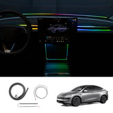 LED Dashboard Ambient Light – Color Changing Interior Upgrade for Tesla Model Y Juniper 2025+