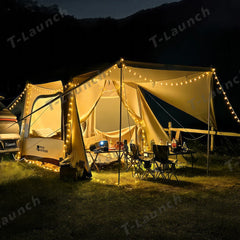 Inflatable Tailgate Camping Tent with Projection Screen for Tesla Model 3/Y/S/X