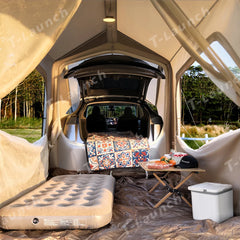 Inflatable Tailgate Camping Tent with Projection Screen for Tesla Model 3/Y/S/X