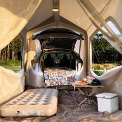 Inflatable Tailgate Camping Tent with Projection Screen for Tesla Model 3/Y/S/X