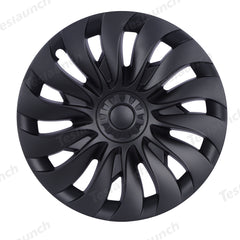 غطاء كامل لمحور العجلة من طراز Storm Style Tesla 2024 Model 3 عجلات هايلاند مقاس 18 بوصة (4 قطع)