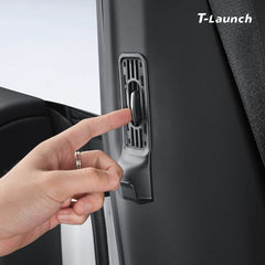 Second Row B-Pillar Air Vent Cover with Hook for Tesla Model Y L 6-Seater 2026+