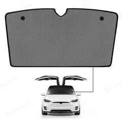 Schiebedach-Sonnenschutz (vordere Sonnenblende) für Tesla <tc>Model</tc> X (2015–2022). Zubehör