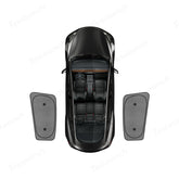 Model Sluneční clona Y se síťovinou na bočním okně – sluneční clona pro celé auto (2020-2025)