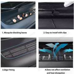 Cubierta protectora de entrada de aire de malla para Tesla Model Y Juniper 2025+