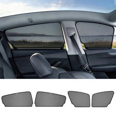 Mesh Side Window Sunshades for Tesla Model 3/Y/YL 2021+ - T-Launch