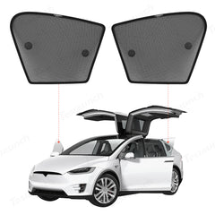 Whole Car Window & Sunroof Covercraft Dense Mesh Sunshade Kit (8 pcs) for Tesla Model X(2015-2020) Car Accesories