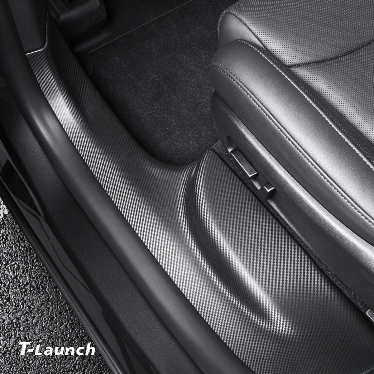 TPE Door Sill Protector for Tesla Model Y L Juniper 2026+ - T-Launch