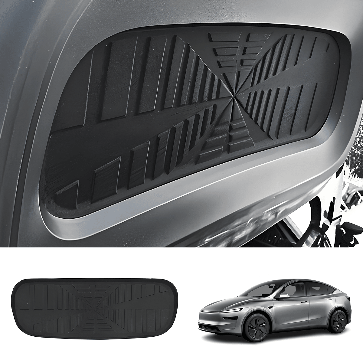Front Trunk Hood Heat & Noise Reduction Mat for Tesla Model Y Juniper Premium 2025+ - T-Launch