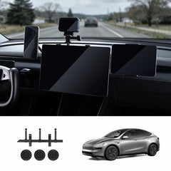 Modular Screen Back Multi‑Device Expansion Mount for Tesla Model 3/Y/S/X/Cybertruck - T-Launch