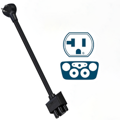 Złącze przedłużacza ładowarki EV NEMA Adapter Gen 2 do Tesla Łącznik mobilny