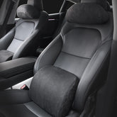 Alcantara Neck & Lumbar Support Pillow for Tesla Model 3/Y/X/S/Cybertruck