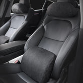 Alcantara Neck & Lumbar Support Pillow for Tesla Model 3/Y/X/S/Cybertruck