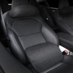 Alcantara Neck & Lumbar Support Pillow for Tesla Model 3/Y/X/S/Cybertruck