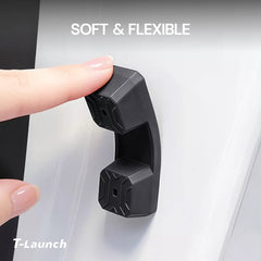 Magnetic Silicone Noise Reduction Door Latch Dampers for Tesla Model 3/Y/Y L