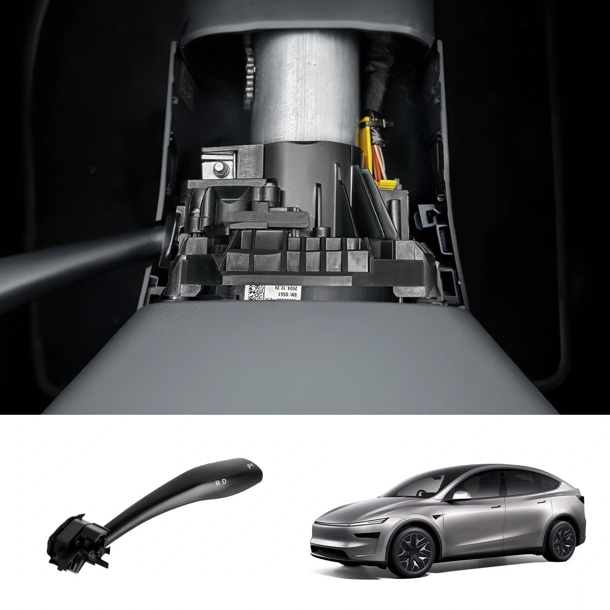 OEM Style Gear Shift Stalk Kit for Tesla Model Y L 2026+ - T-Launch