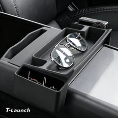 Center Console Organizer Tray with Sunglasses Holder for Tesla Model 3/Y/Y L 2024+ - T-Launch