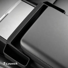Center Console Organizer Tray with Sunglasses Holder for Tesla Model 3/Y/Y L 2024+ - T-Launch