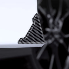 PVC Carbon Pattern Door Corner Guards – Universal Fit for All Cars