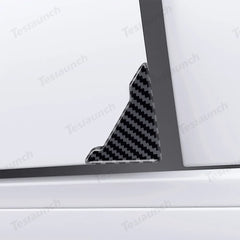 PVC Carbon Pattern Door Corner Guards – Universal Fit for All Cars