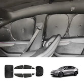 Privacy & UV Heat Insulation Window Sunshade for Tesla Model YL 6-Seater 2026+
