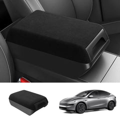 Capa para apoio de braço elevado com compartimento oculto para Tesla Model 3 Highland 2024+ / Model Y Juniper 2025+