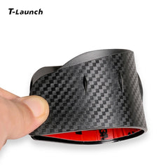 Carbon Fiber Style Rear View Mirror Rain Visors for Tesla 3/Y/S/X/Cybertruck