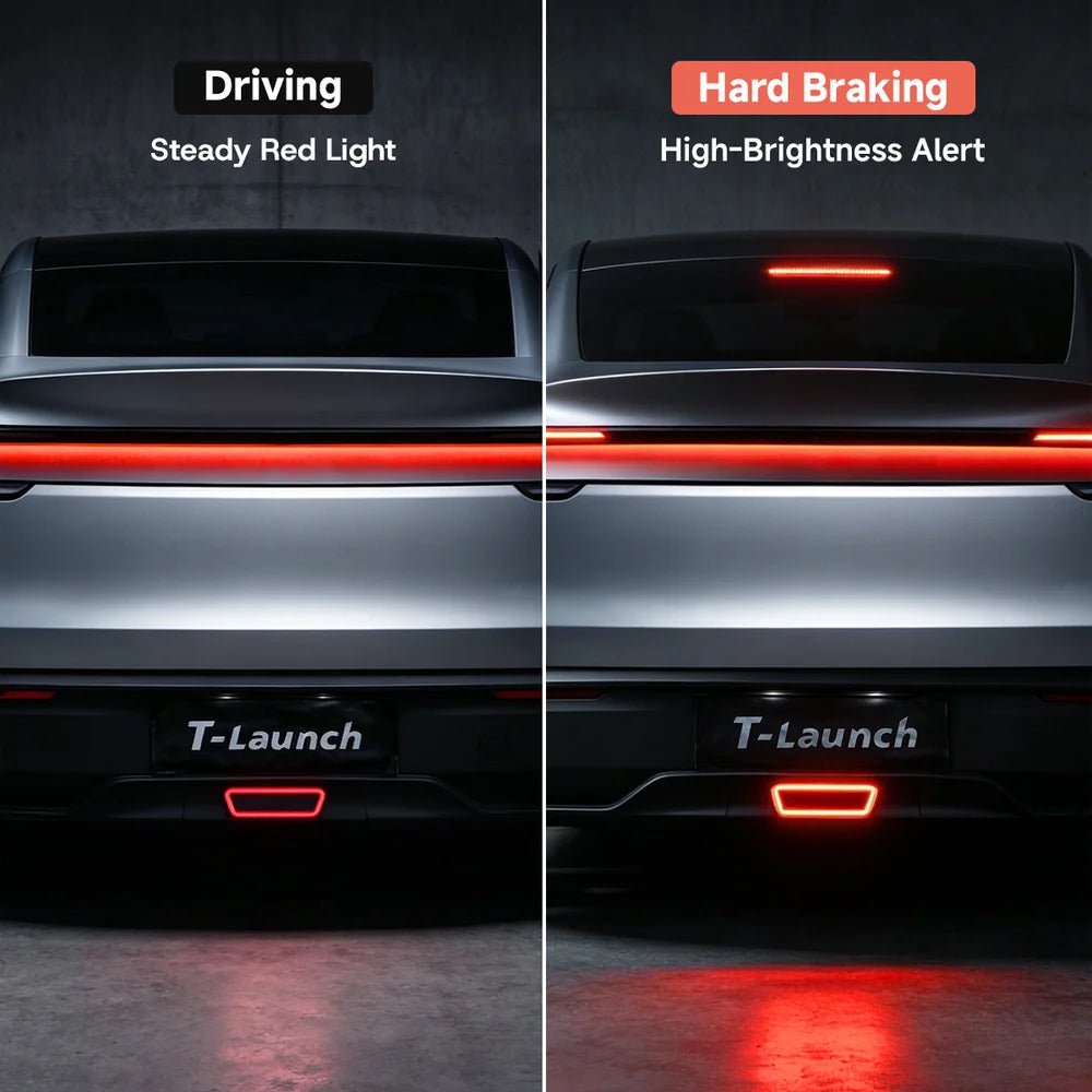 Rear Bumper LED Brake Pilot Light Kit for Tesla Model Y (2020+) - T-Launch