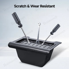 Multi-Functional Rear Flip-Top Trash & Storage Bin for Tesla Model Y Juniper 2025+