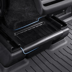 Multi-Functional Rear Flip-Top Trash & Storage Bin for Tesla Model Y Juniper 2025+