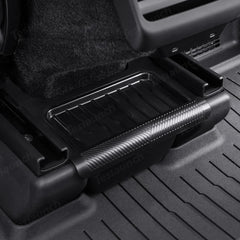 Multi-Functional Rear Flip-Top Trash & Storage Bin for Tesla Model Y Juniper 2025+