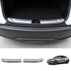 Stainless Steel Rear Trunk Sill Guard for Tesla Model Y Juniper 2025+ - T-Launch