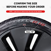 Protector roșu pentru jante din aliaj de aluminiu - se potrivește tuturor mașinilor (4 buc)