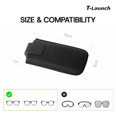 A-Pillar Magnetic Sunglasses Storage Holder for Tesla Model 3/Y/YL