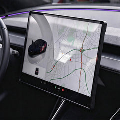 All-in-One Tempered Glass Screen Protector & Frame Cover for Tesla Model 3 Highland/Model Y Juniper/Model Y L 2026+ - T-Launch
