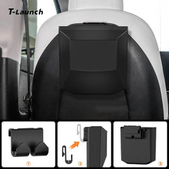 Seat Back Storage Box with Lid for Tesla Model 3/Y 2017+