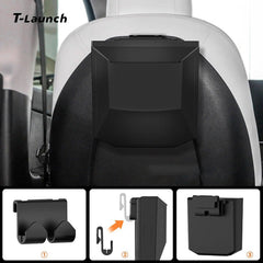 Seat Back Storage Box with Lid for Tesla Model 3/Y 2017+