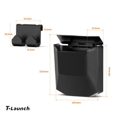Seat Back Storage Box with Lid for Tesla Model 3/Y 2017+