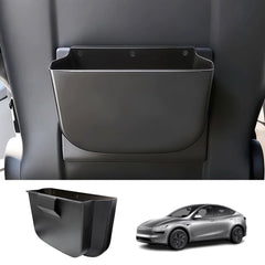 Foldable Seat Back Storage Organizer & Trash Can for Tesla Model 3/Y 2017+ - T-Launch