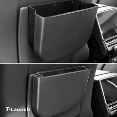 Foldable Seat Back Storage Organizer & Trash Can for Tesla Model 3/Y 2017+